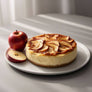 Andy Anand Sugar-Free & Gluten-Free Apple Cheesecake, 9-Inch, 2 lb – Diabetic-Friendly, California Cream Cheese, Fresh Eggs & Vanilla Gift