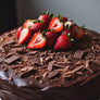 Andy Anand Sugar-Free Keto Chocolate Strawberry Layer Cake, 9-Inch, 2 lb – Diabetic-Friendly, Low-Carb, Birthday & Celebration Gift Box