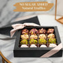 Andy Anand No Sugar Added Natural Truffles, 16 pc – Pistachio, Hazelnut & Coconut, Chocolate-Free, Keto & Diabetic-Friendly Gift Box