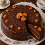 Andy Anand Sugar-Free Sachertorte, 2.8 lb – Classic Austrian Chocolate Apricot Cake, Keto & Diabetic-Friendly, No Preservatives, Birthday Gift