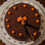 Andy Anand Sugar-Free Sachertorte, 2.8 lb – Classic Austrian Chocolate Apricot Cake, Keto & Diabetic-Friendly, No Preservatives, Birthday Gift
