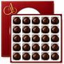 Andy Anand Sugar-Free Belgian Dark Chocolate Cherry Cordials Truffles, 25 pc – Plant-Based, Liquid Center, Diabetic-Friendly, Birthday Gift Box