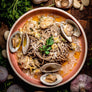 Fresh Mushroom Spaghetti