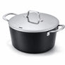 Ceramic Nonstick Stock Pot with Lid, 4.5-Qt