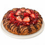 Andy Anand Sugar-Free Strawberry Chocolate Croissant Cake, 2.5 lb – Keto & Diabetic-Friendly, Flaky Laminated Pastry, Birthday Gift Box