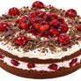 Andy Anand Sugar-Free Black Forest Cake, 2.8 lb – Authentic German Chocolate Cherry Gateau, Keto & Diabetic-Friendly, Birthday Gift Box
