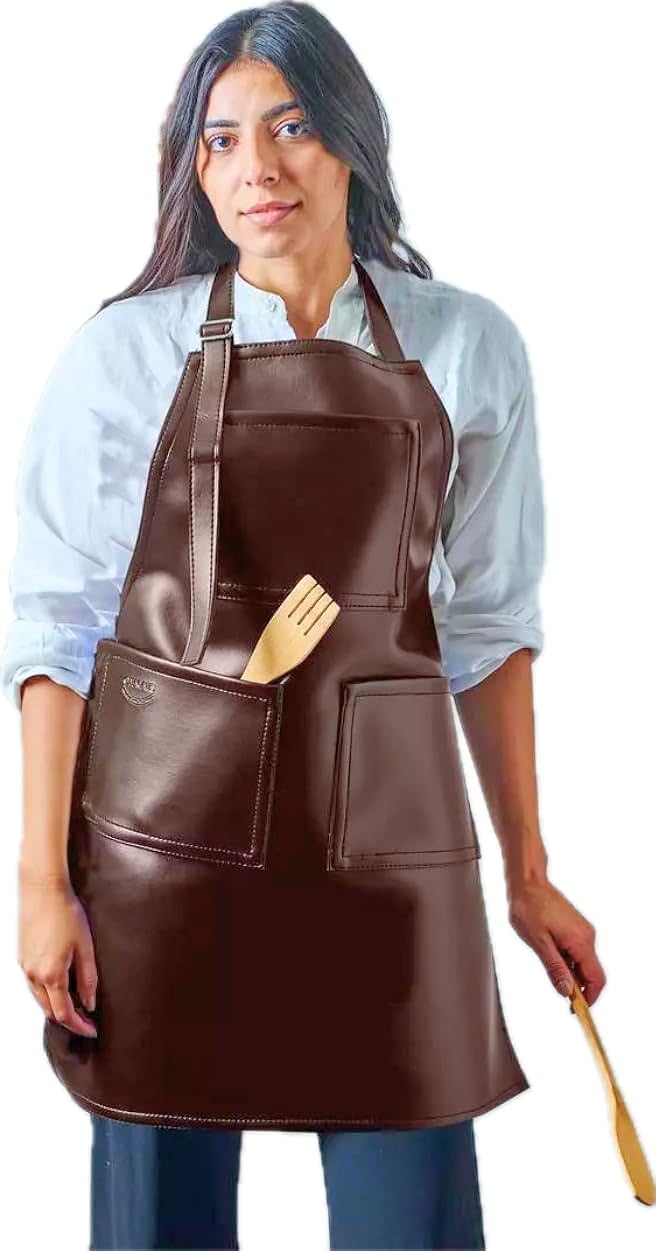 Magalis - Handcrafted Premium Synthetic Leather Apron, Exclusively Made in Egypt