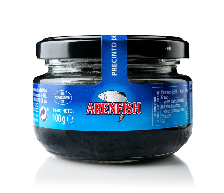 Eurocaviar - Shikran - Smoked Herring Black Caviar Pearls 3.52 oz [100 g]