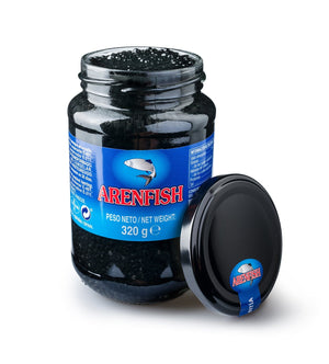 Eurocaviar - Shikran - Smoked Herring Black Caviar Pearls 11.99 oz [340 g] [Premium Caviar Alternative]