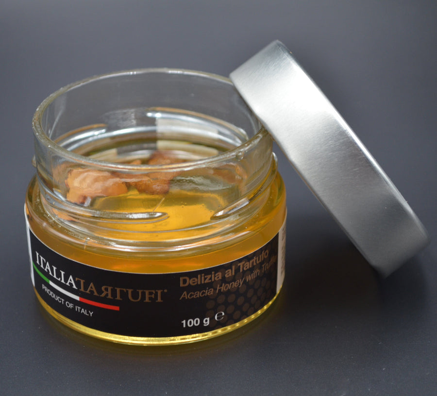 Italia Tartufi - Acacia Honey with Truffles 3.52 oz (100 gm) Product of Italy