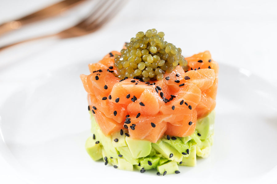 Eurocaviar - Vegan - Black Caviar Pearls of Seaweeds "Eyes of Neptune", 7 oz - KOSHER