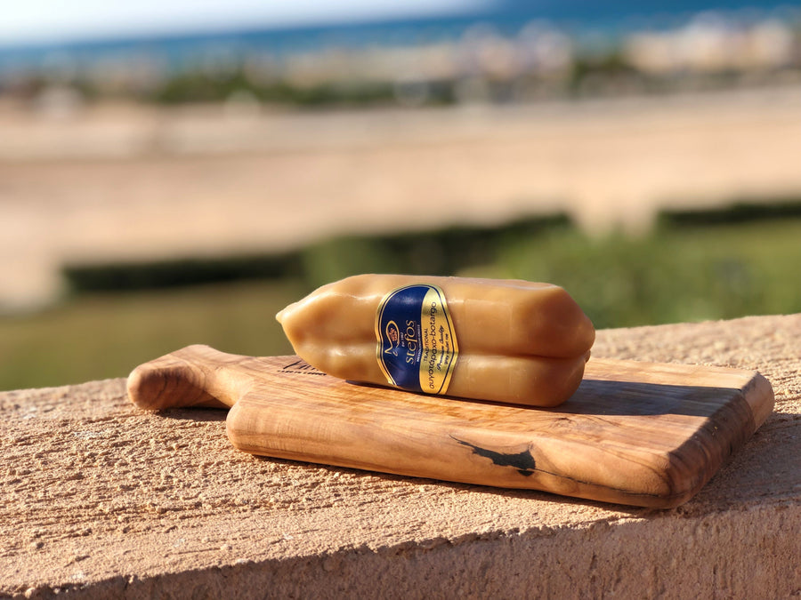 Bottarga Stefos {SMOKED} from Greece ± 3.5 oz - Duke's Gourmet