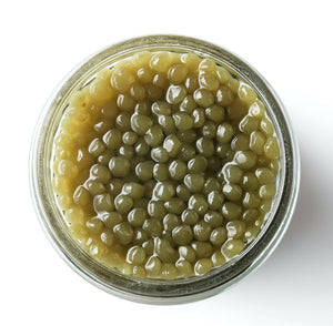 Eurocaviar - Vegan - Black Caviar Pearls of Seaweeds "Eyes of Neptune", 2.64 oz - KOSHER