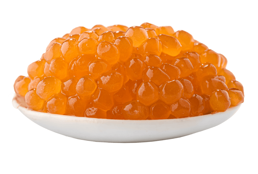 Poseidon - Caviar Pearls of Bottarga 3.5 oz [100 g] Made from Deluxe Bottarga of Sardinia [Italy] [Premium Caviar Alternative] Kosher