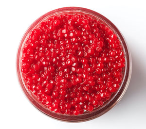 Eurocaviar - Shikran - Pack: 3 x 0.88 oz. Mullet Roe  Black + Mullet Roe Red + Smoked Salmon Pearls