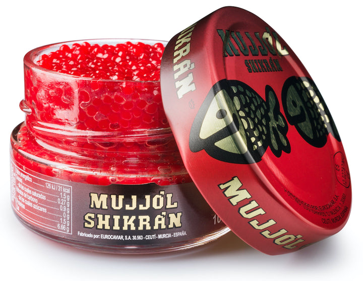 Mullet Roe Caviar Pearls Red