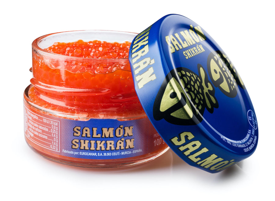 Eurocaviar - Shikran - Smoked Salmon Caviar Pearls 11.99 oz [340 g] [Premium Caviar Alternative]