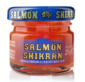 Eurocaviar - Shikran - Pack: 3 x 0.88 oz. Mullet Roe  Black + Mullet Roe Red + Smoked Salmon Pearls