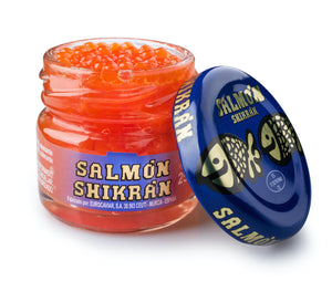 Eurocaviar - Shikran - Pack: 3 x 0.88 oz. Mullet Roe  Black + Mullet Roe Red + Smoked Salmon Pearls