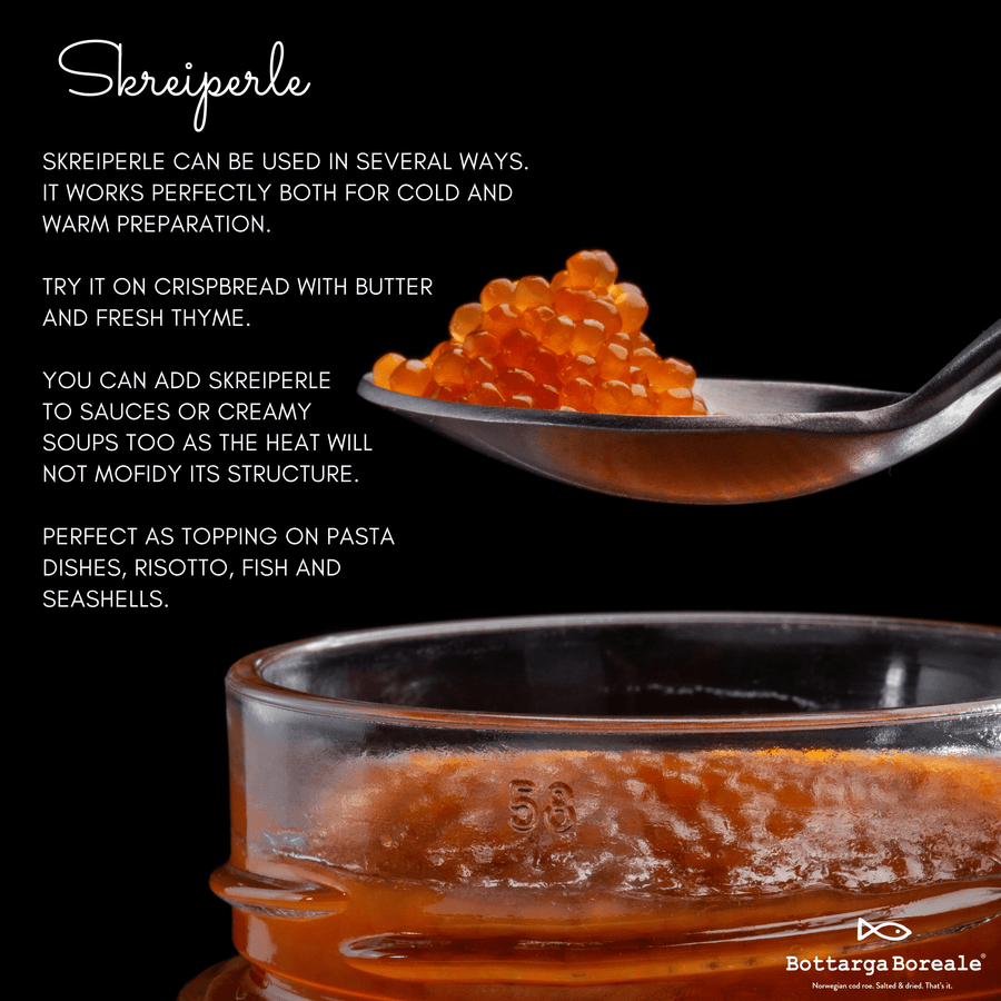 Borealis - Caviar Pearls - 3.5 oz from Bottarga Cod