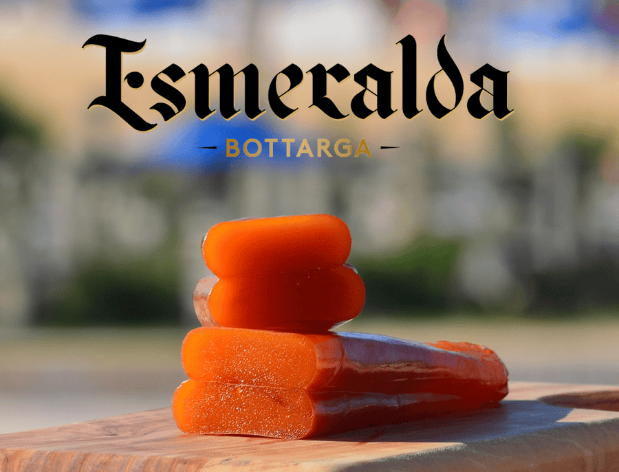 Bottarga Esmeralda - Caviar Of The Mediterranean - (Dried Mullet Roe) 3.17 ~ 4.2 oz Wild Catch from the Mediterranean Sea