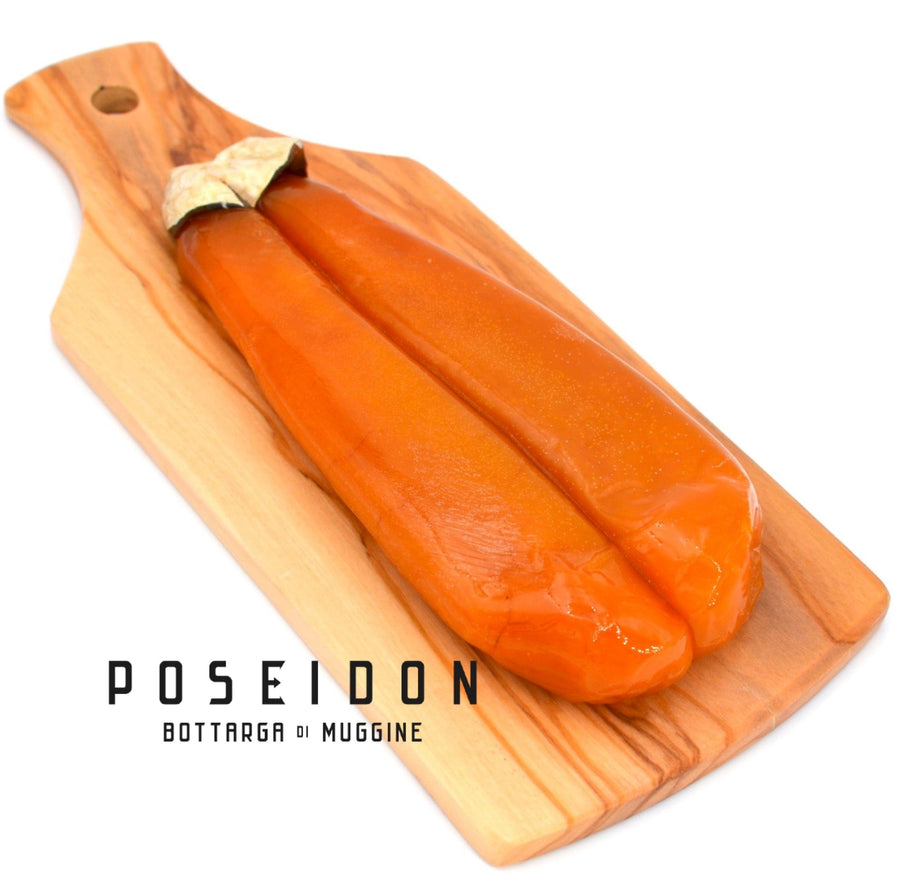 Poseidon Bottarga Superfood Of The Mediterranean From Sardinia Made In Italy 2.46 ~ 3.5 oz