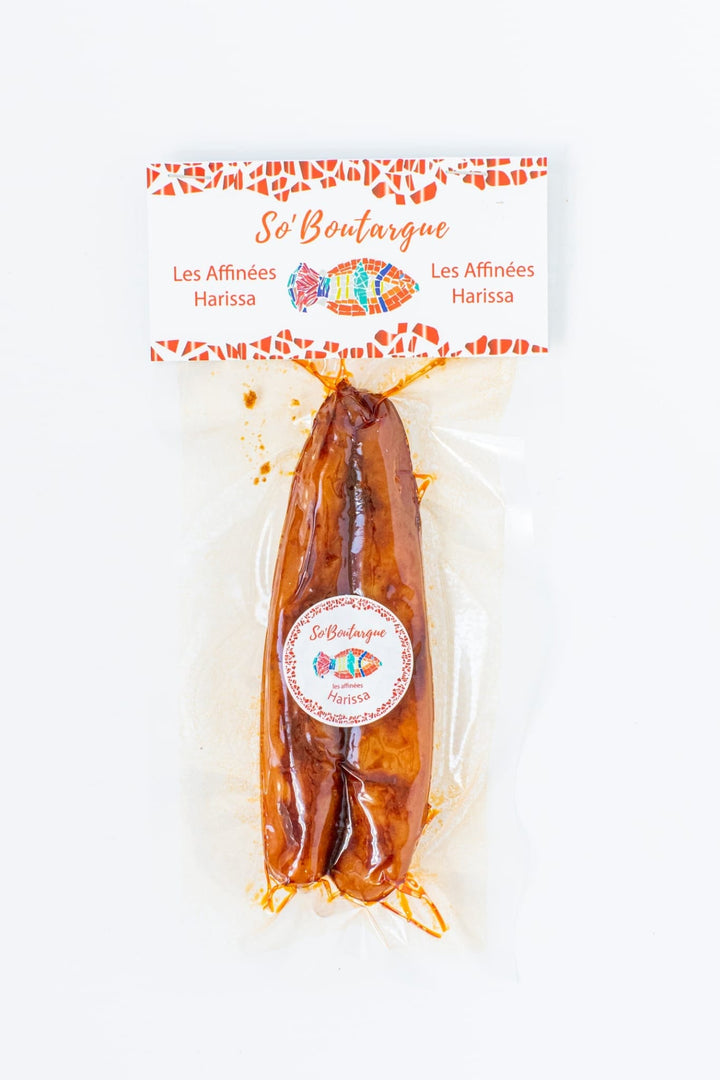 So'Boutargue Spicy Harissa Bottarga: A French Gourmet Experience [Kosher 5.29~7 oz]