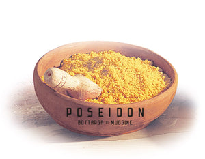 Poseidon Bottarga Grated (Cured Wild Caught Mullet Roe) Superfood Of The Mediterranean From Sardinia Made In Italy 1.76 Oz [50g] - Duke's Gourmet