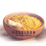 Poseidon Bottarga Grated (Cured Wild Caught Mullet Roe) Superfood Of The Mediterranean From Sardinia Made In Italy 1.76 Oz [50g] - Duke's Gourmet